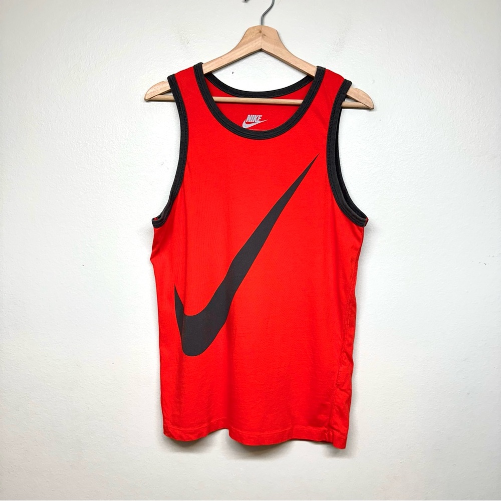 Nike Mens Red Tank Top Size M